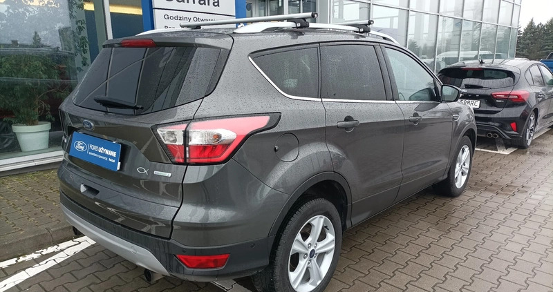 Ford Kuga cena 84900 przebieg: 141100, rok produkcji 2018 z Biała Podlaska małe 379